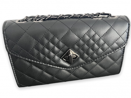 Geanta Black Elegance & Esarfa Matase & Set ceas si bratara Mateo Ferari [5]