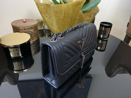Cadou Valentine's Day Geanta Black Glam si Cercei Diamond One [7]