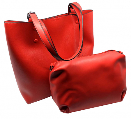 Geanta British 2 in 1 Lady Red [0]
