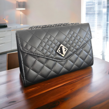 Geanta Lady Black si Esarfa Chic by Borealy [6]