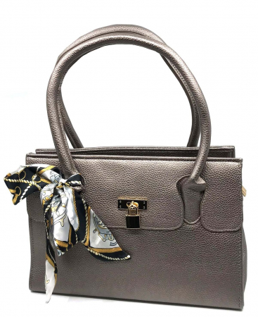 Geanta Leder Bronze Togo Lock [0]