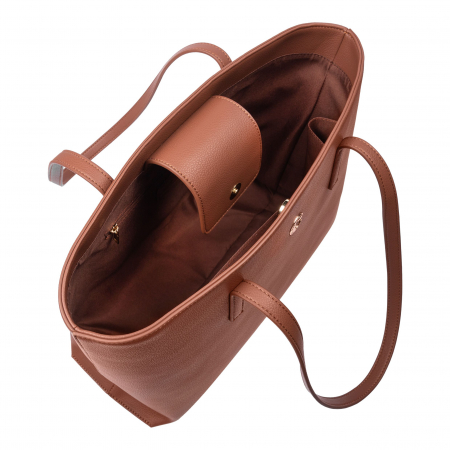 Geanta Cacharel Alma Camel & Esarfa Matase Borealy [1]