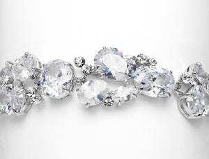 Glamour White Diamonds Bratara [1]