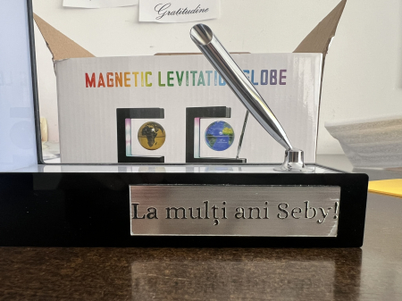 Glob Pământesc Levitaţie Business Desk cu Pix [12]