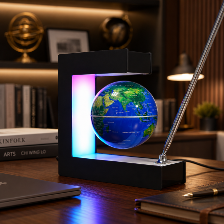 Cadouri Bărbați – Idei Inspirate pentru El - Glob Pământesc Levitaţie Business Desk cu Pix