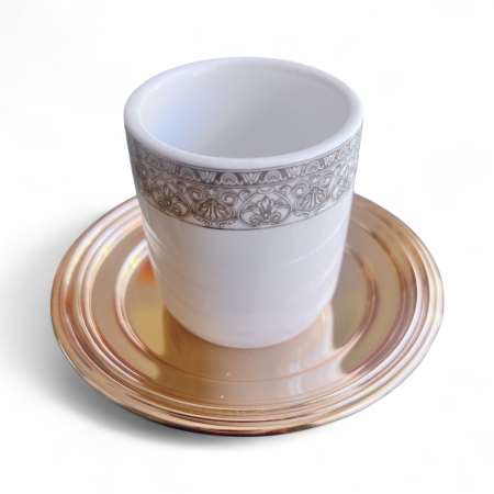 Gold Coffee Set for Two Chinelli - made in Italy [2]
