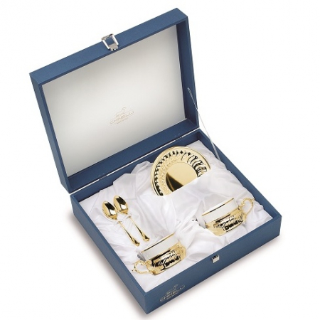 American Gold Coffee Set for Two by Chinelli [2]