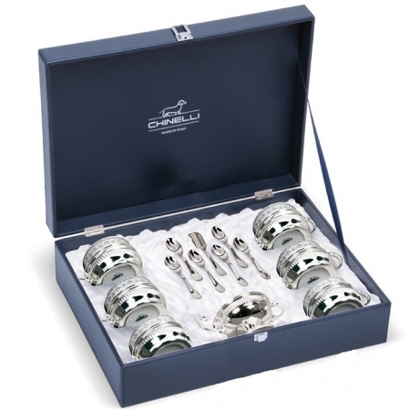 Silver Coffee/ Tea Set for Six by Chinelli - made in Italy [0]