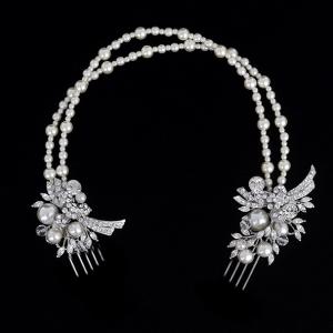 Great Gatsby Glamour Perle Headpiece Tiara [3]
