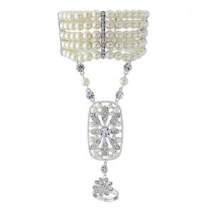 Great Gatsby Pearl Brăţară [0]