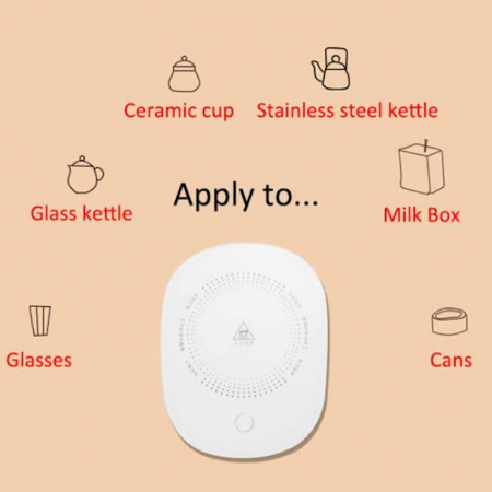 Hot Coffee White Chritmas Incalzitor electric pentru cana de cafea sau ceai [3]