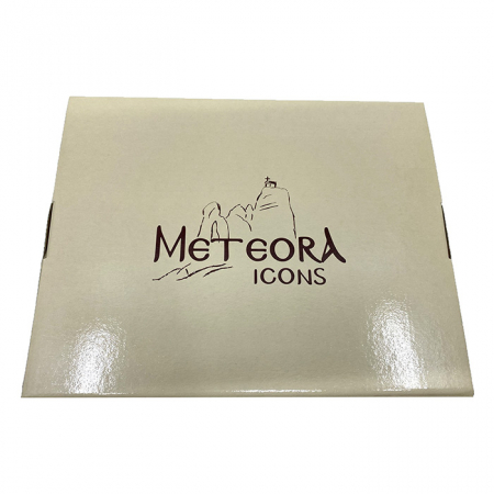 Icoana Cina cea de Taină placata Aur si Argint 925 Ortodoxa 32 cm x 24 cm - Meteora -  Made in Grecia [6]