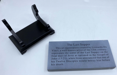 Icoana Cina Cea de Taină pe suport din lemn [3]