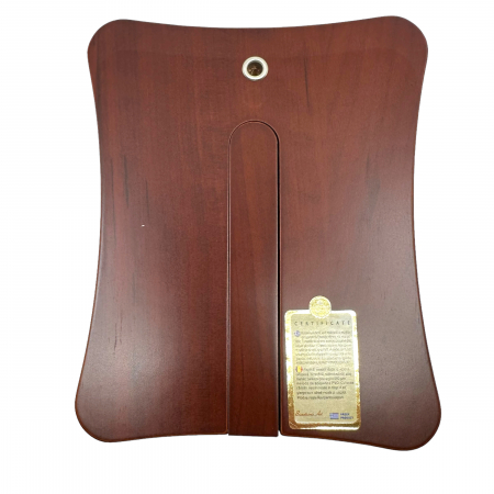 Icoana Fecioara Maria cu Pruncul placata cu argint, colorata - Made in Greece 12,5 cm X 15,5 cm [4]