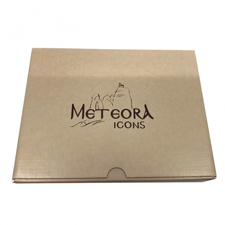 Icoana Fecioara Maria si Pruncul placata cu argint - Made in Grecia - 12,5 x 15,5 cm [3]