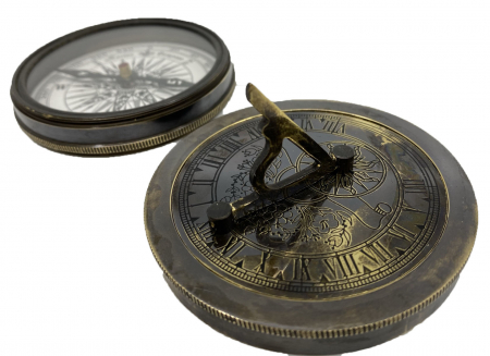 Pirates of the Seas: macheta corabie pirati, luneta functionala, busola + ceas solar functionale [3]