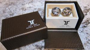 Butoni TF Est. 1968 Tourbillon Luxury - Placaţi cu aur roz - Made in Switzerland [6]