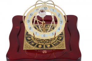 Set Ceas Zodiac Gold Plated by Credan si Butoni Gold Round by Credan [1]