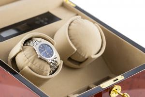 Watch Winder München Brown 2 by Designhütte - Made in Germany - personalizabil [1]