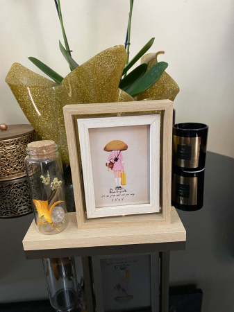 Set Rama Foto si Floare Decorativa [1]