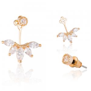 Cercei Borealy Crystal Gold Anchor [1]