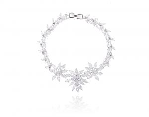 Colier, Cercei, Bratara si Inel Borealy Marquise Flowers [3]