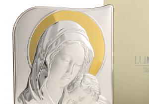 Icoana Maica Domnului din Aur & Argint by Valenti - Made in Italy [1]