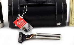 Set Barbierit Luxury Rasier in Lendertasche - Made in Germany [1]