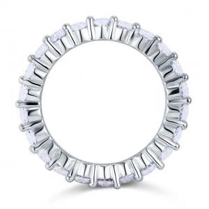 Inel Borealy Eternity Round Cut Mărimea 7 [2]