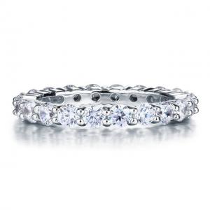 Inel Borealy Eternity Round Cut Mărimea 7 [3]