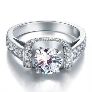 Inel Borealy Argint 925 Simulated Diamond Glamour Wedding Mărimea 7 [5]