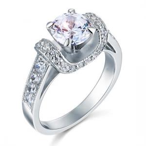 Inel Borealy Argint 925 Simulated Diamond Glamour Wedding Mărimea 7 [0]