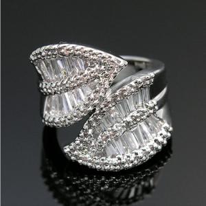 Inel Borealy Simulated Diamonds Poison Leaf Marimea 5,5 [4]