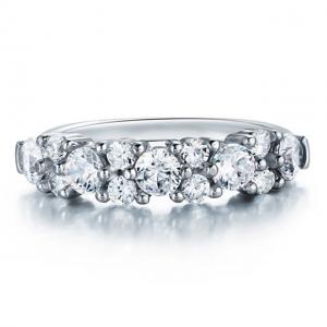 Inel Borealy Argint 925 Created Diamond 2.5 Carate Logodna Luxury Marimea 7 [0]
