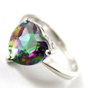 Inel Love Mistic Topaz 2,30 carate Argint 925 Marimea 7 [2]
