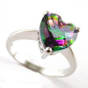 Inel Love Mistic Topaz 2,30 carate Argint 925 Marimea 7 [3]