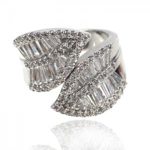 Inel Borealy Simulated Diamonds Poison Leaf Marimea 6 [0]