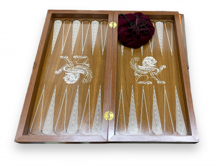 Joc de Table Backgammon Luxury Lemn Masiv [1]