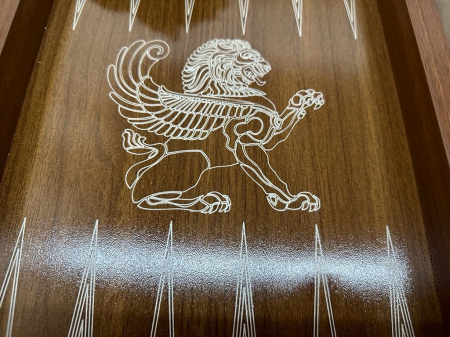 Joc de Table Backgammon Luxury Lemn Masiv [3]