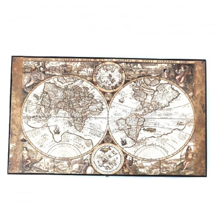 Cadouri si Gadgeturi Utile, Perfecte, Speciale, Practice - Joc Table - Old Map Edition Leather, calitate premium