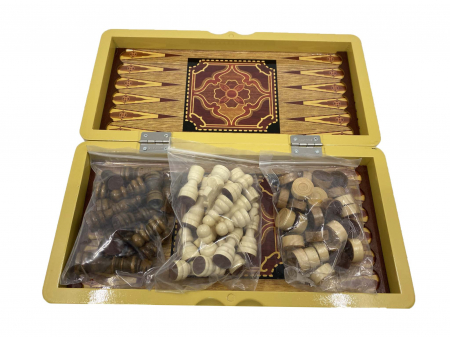 Joc Table si Sah - Wooden Box [2]