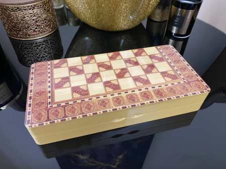 Joc Table si Sah - Wooden Box [3]
