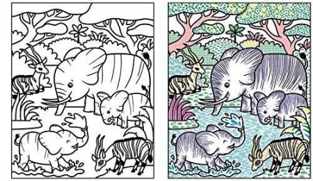 Jungle Magic Painting Book [4]