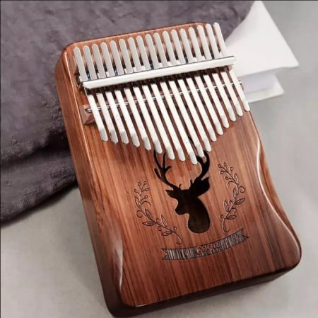 Kalimba Instrument muzical mini pian cu 17 note (18 cm x 13 cm) [1]