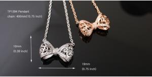 Set medalion cercei Elegant Bow by Borealy [3]