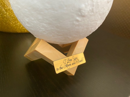 Lampa 3D Moon XL cu Umidificator 15 cm [10]