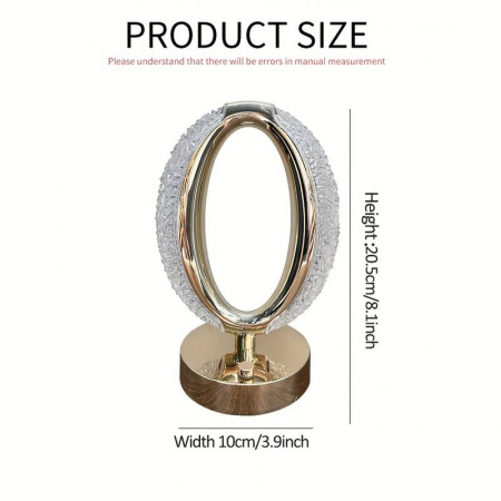 Lampa Cristal Touch Botania Gold [5]