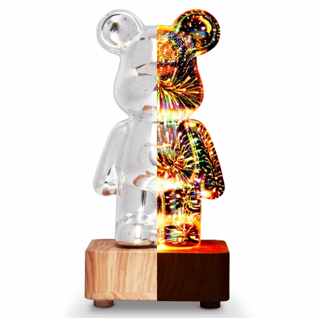 Lampa Bear 3D Artificii [1]
