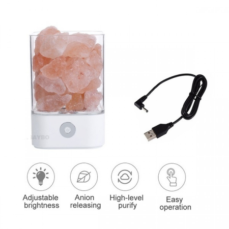 Lampa Purificare cu Sare de Himalaya - Negru [5]