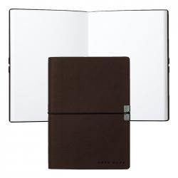 Set Leather Wallet Bank Note Brown S.T. Dupont si Note Pad Burgundy Hugo Boss [4]